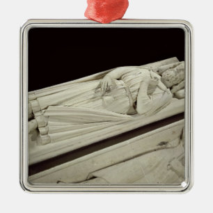 Grab von Clovis I Silbernes Ornament