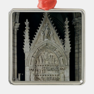 Grab von Dagobert I König der Fränke Silbernes Ornament