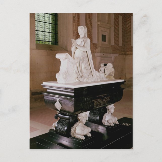 Grab von Diane de Poitiers Postkarte (Vorderseite)