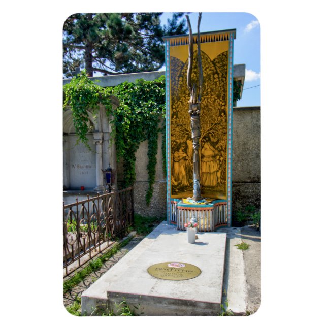 Grab von Ernst Fuchs Magnet (Vertikal)