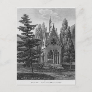 Grab von Heloise und Abelard Postkarte