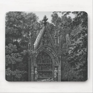 Grab von König Dagobert, Musee Monumente Francais Mousepad