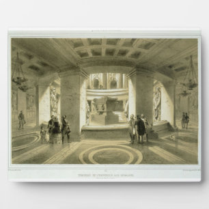 Grab von Napoleon (1769-1821) bei Invalides, von ' Fotoplatte