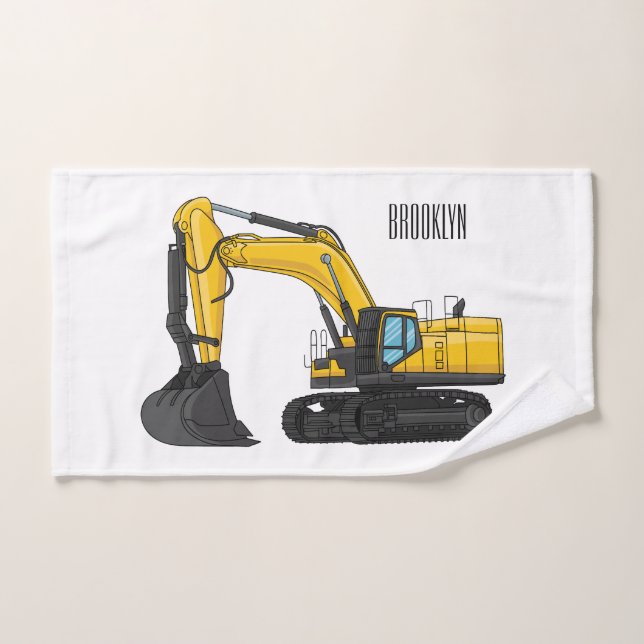 Grabbagger-Cartoon Badhandtuch Set (Handtuch)