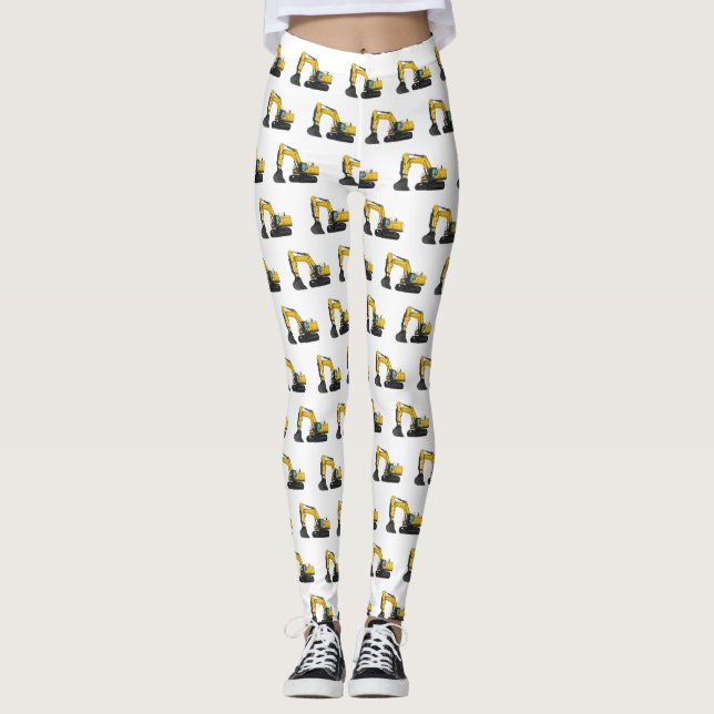 Grabbagger-Cartoon Leggings (Vorderseite)