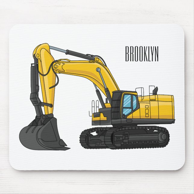 Grabbagger-Cartoon Mousepad (Vorne)