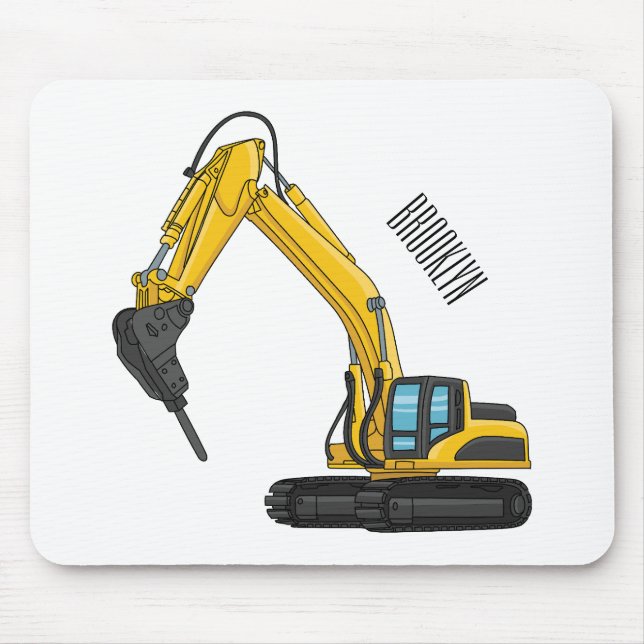 Grabbagger-Cartoon Mousepad (Vorne)