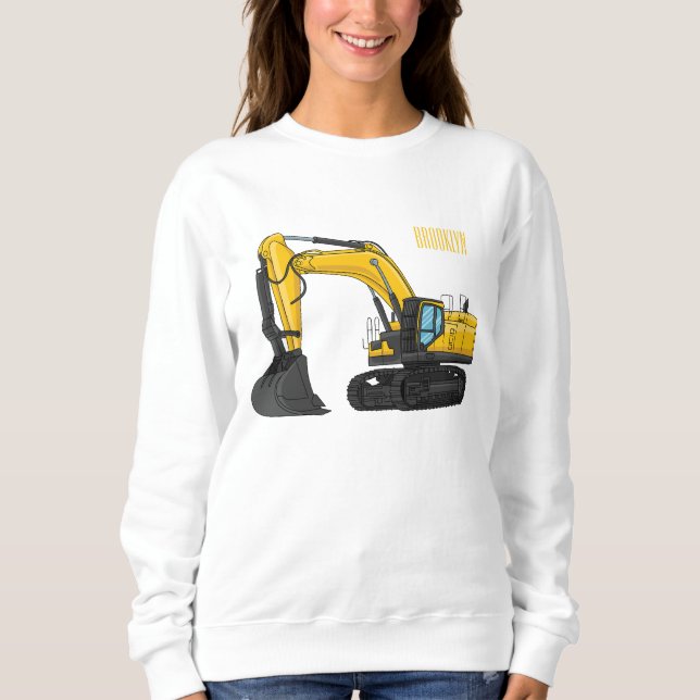 Grabbagger-Cartoon Sweatshirt (Vorderseite)
