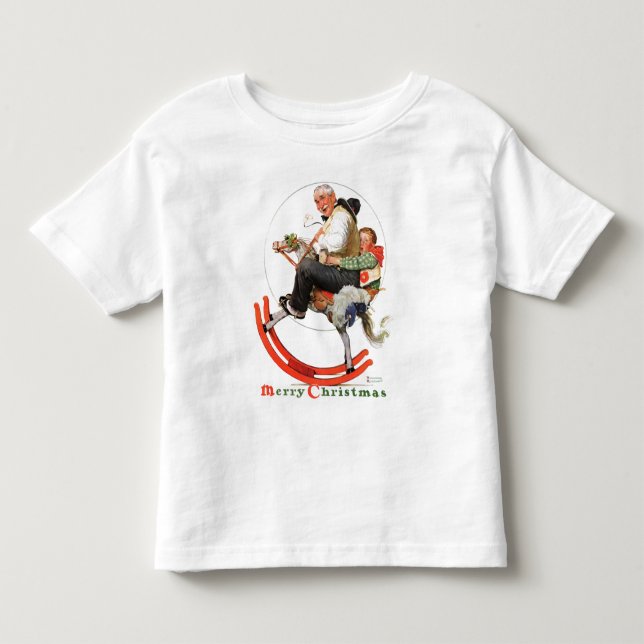 Gräben auf Rockpferd Kleinkind T-shirt (Vorderseite)