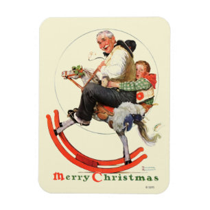 Gräben auf Rockpferd Magnet