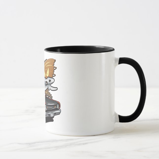 Graben Sie meine Staubtuch-Tasse Tasse (Rechts)