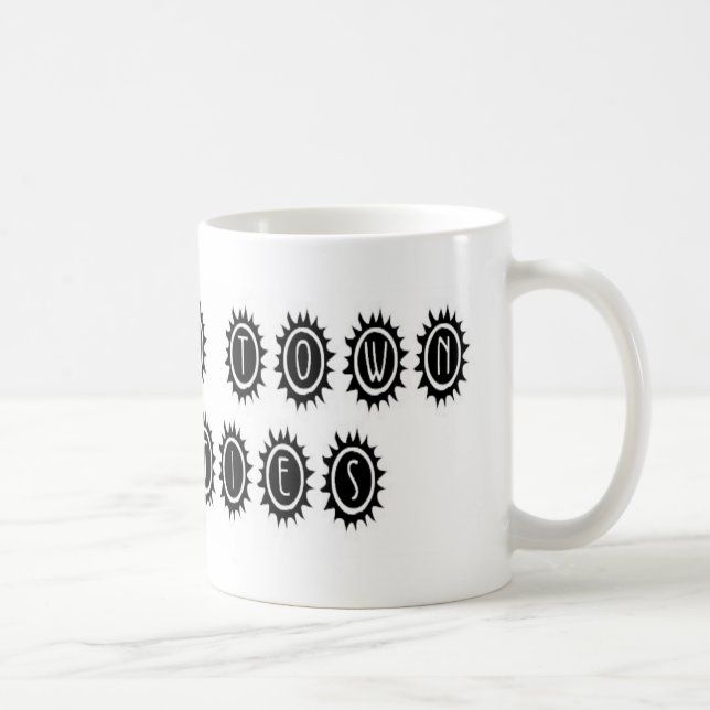 Graben-Stadteigenartigkeiten 4,9 Kaffeetasse (Rechts)