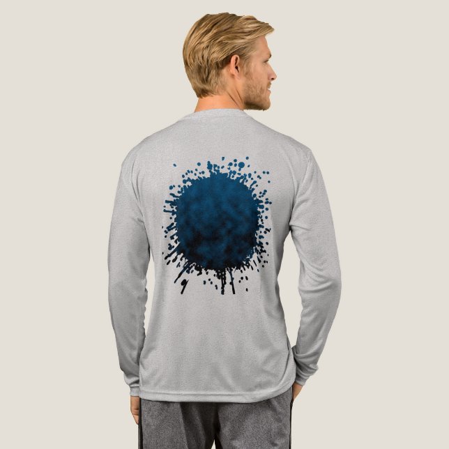 Grabenlicht Echo Tri-Blend Shirt (Voller Rücken)