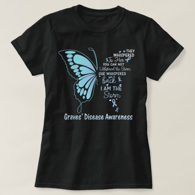 Gräberkrankheit Ich bin der Sturm T-Shirt (Design vorne)