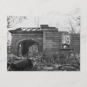 Gräberruine Postkarte