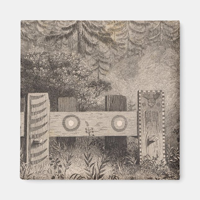 Grabmal, Astoria, Oregon Magnet (Vorne)