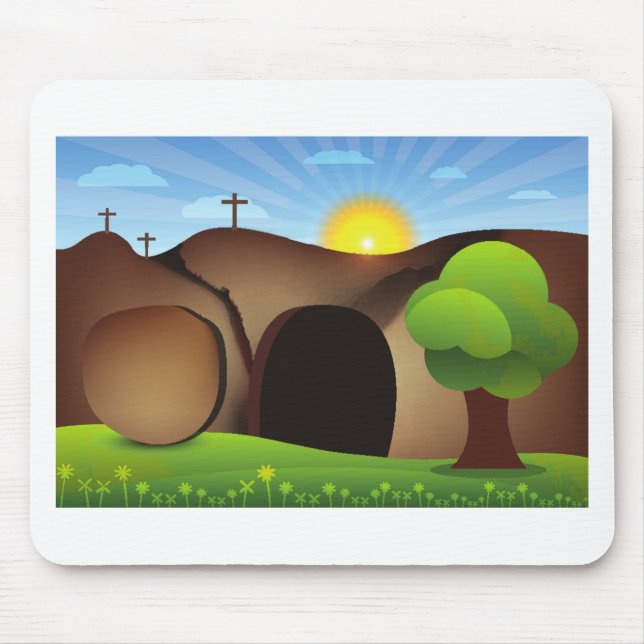 Grabmal Mousepad (Vorne)