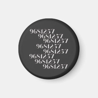 Grabovoi 9681257 Zahlen Magnet