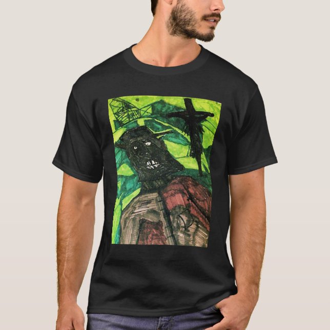 Grabrobbe T-Shirt (Vorderseite)