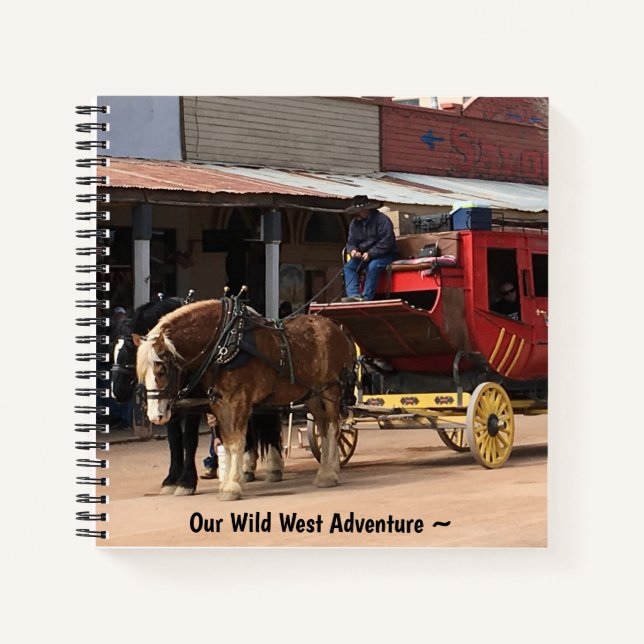 Grabstein, Arizona - Reise Notizbuch (Vorderseite)