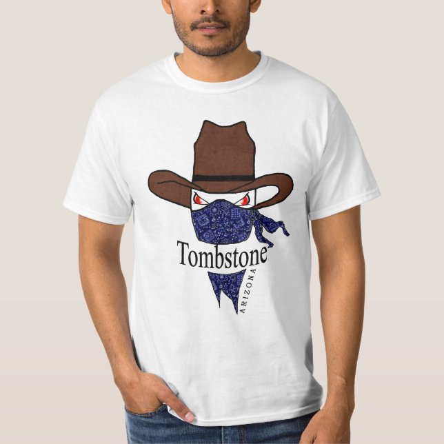 Grabstein, Arizonabandanabandit T-Shirt (Vorderseite)