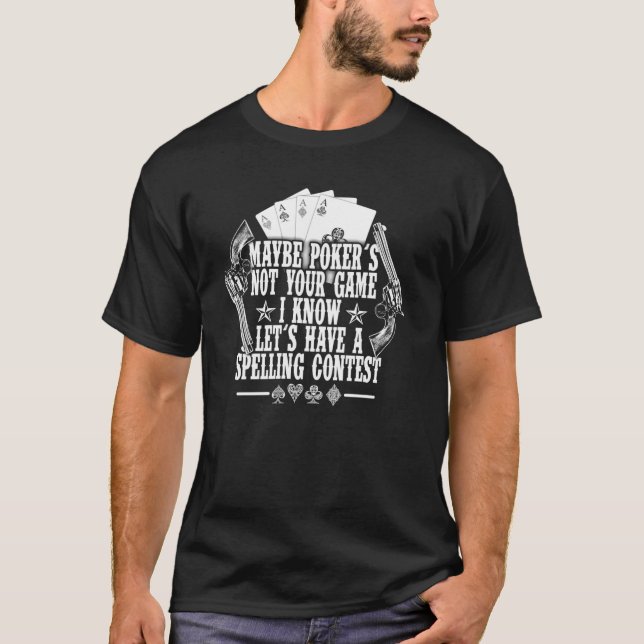 Grabstein Doc Holiday vielleicht Pokers nicht Ihr  T-Shirt (Vorderseite)