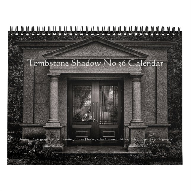 Grabstein Shadow Nr. 36 Kalender (Titelbild)