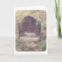 Grabstein zu Halloween, Happy Halloween!