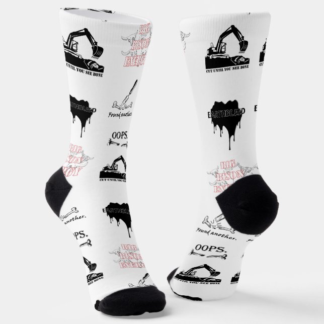 Grabungssocken Socken (Gewinkelt)