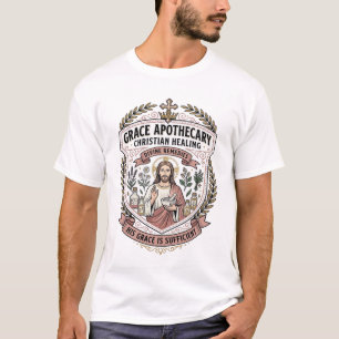 Grace Apotheke Christliche Heilung Jesus Apotheke T-Shirt
