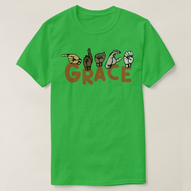 Grace ASL T-Shirt (Design vorne)