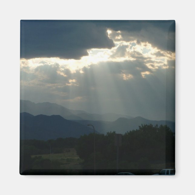 Grace auf dem Rockies Magnet (Vorne)