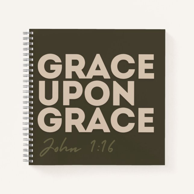 Grace auf grace Notebook Notizbuch (Vorderseite)