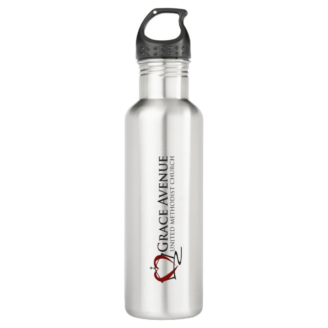 Grace Avenue Wasserflasche Edelstahlflasche (Vorderseite)