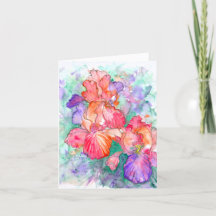 Grace & Bloom – Carte de Fête des Mères Iris