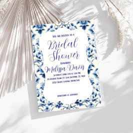 Grace Chinoiserie Bridal Shower Invitation Einladung