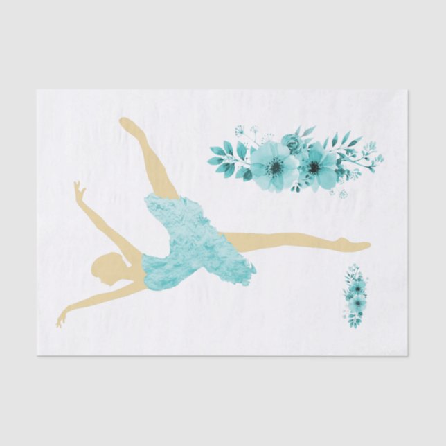 Grace, Decoupage Seidenpapier (Vorderseite)