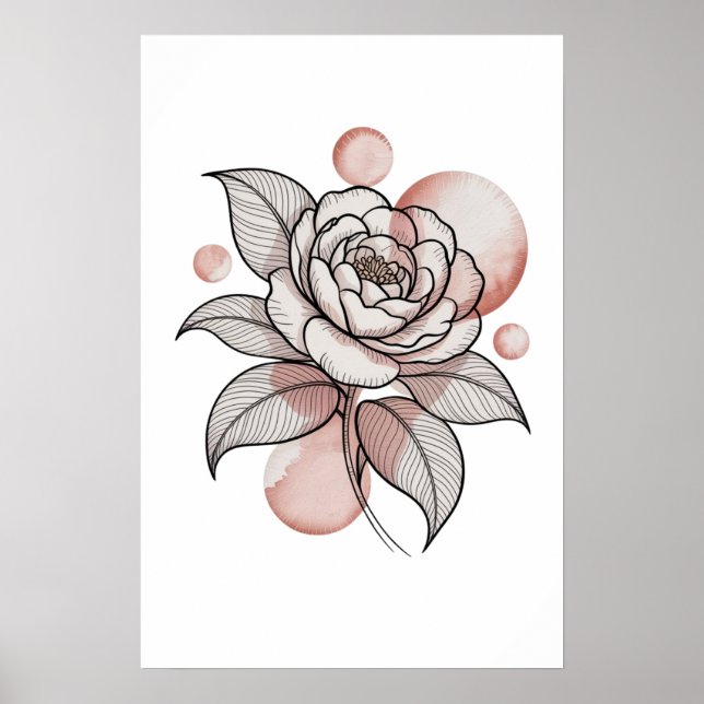 Grace in Bloom 🌸 Poster (Vorne)