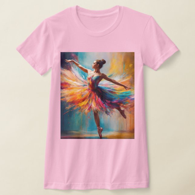 Grace in Motion Ballet Ballerina T - Shirt (Ablage )