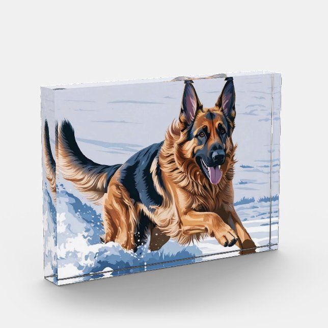 Grace in Motion: Elsass am Wasser Fotoblock (Links)