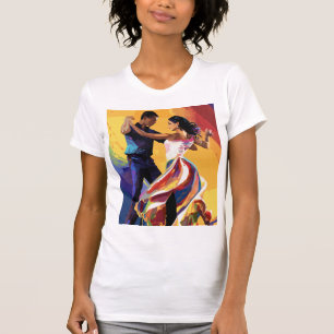 Grace in Motion: Flamenco Spirit" T-Shirt