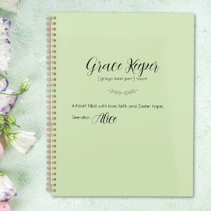 Grace Keeper Osterplaner - Lime Cream Umschlag Planer