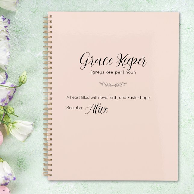 Grace Keeper Personalisiert Osterplaner Planer (Grace Keeper Personalized Easter Planner)