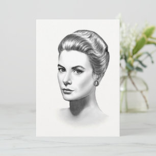 Grace Kelly Feiertagskarte