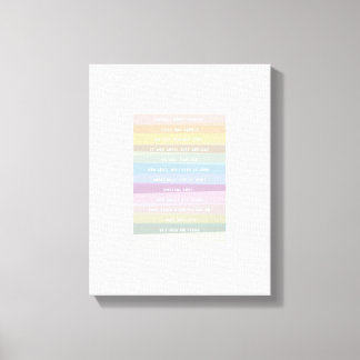 Grace Lyrique Extraordinaire Arc-en-ciel en toile 