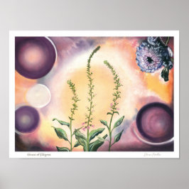 Grace of Filigree - Edler Kunstdruck Poster