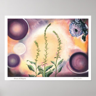 Grace of Filigree - Edler Kunstdruck Poster