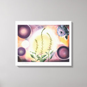 Grace of Filigree ( handgemalte Pastellkunst ) Leinwanddruck