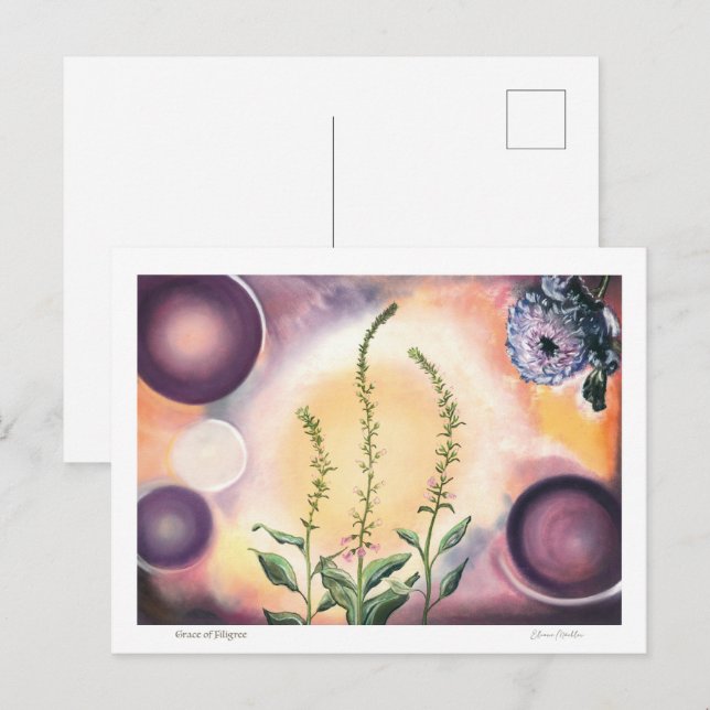 Grace of Filigree - Postkarte (Vorne/Hinten)