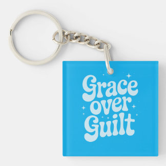Grace Over Guilt Acrylic Schlüsselanhänger